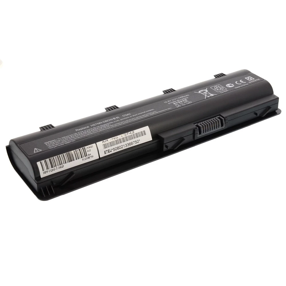 Brand Name: HP Battery Model: HP CQ35/DV32 Battery Type: Genuine battery Cell Type: Li-ion Battery Cell: 6-cell Voltage: 10.8V Battery Capacity: 5200mAh Color: Black Warranty: 6 Months