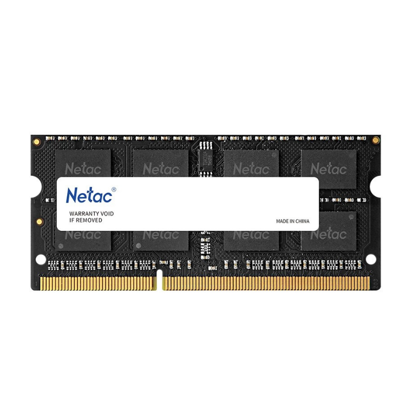 Netac DDR3 RAM 8GB 1600MHz LAPTOP Memory RAM 1.35V PC3-12800 204-Pin SO-DIMM